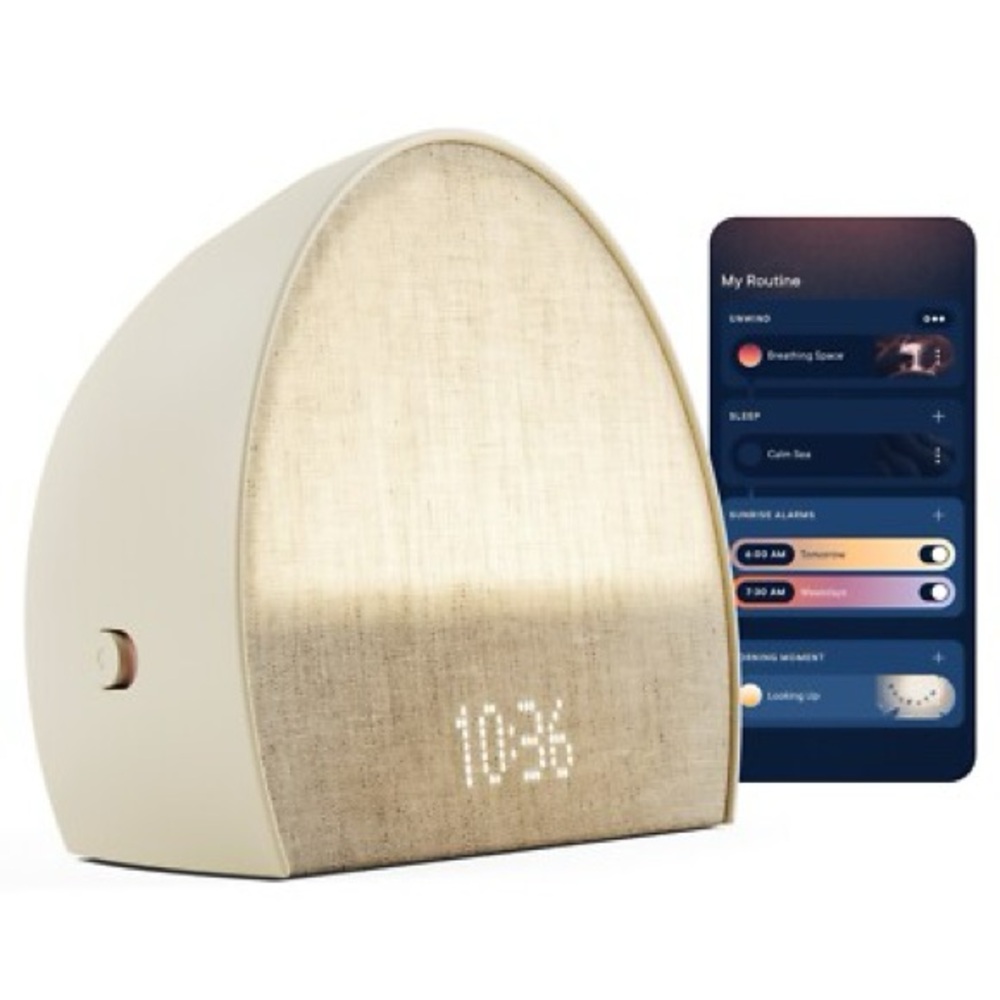 Hatch Restore 2 Sunrise Alarm Clock Sound Bedside Dream Machine New Putty $170